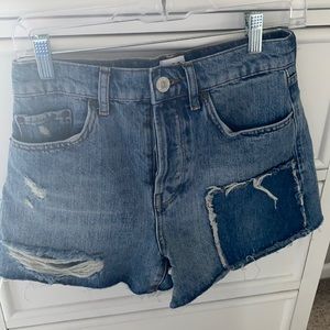 BDG denim shorts